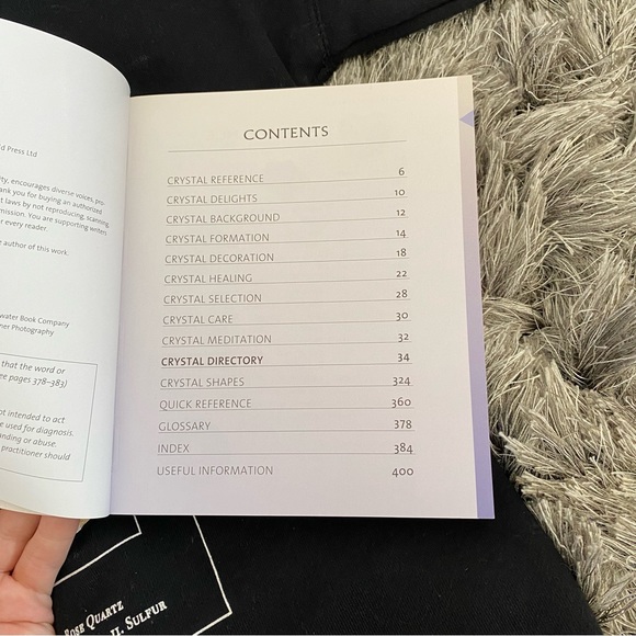 bundle of witchy crystal book and hoodie - Picture 8 of 8